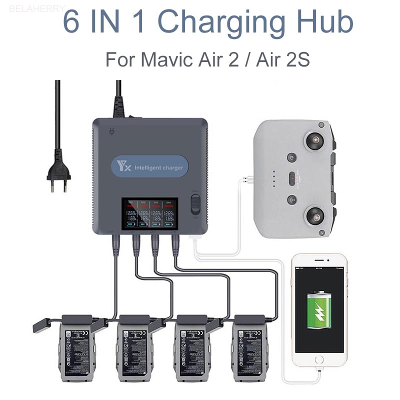 Pengisi Daya Baterai Tampilan  - Drone Battery Balance Charger ulasan dan harga