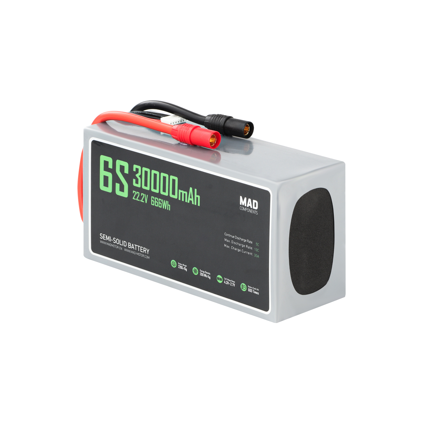 Drone Battery 6S - Baterai Lithium Solid State Daya Tinggi