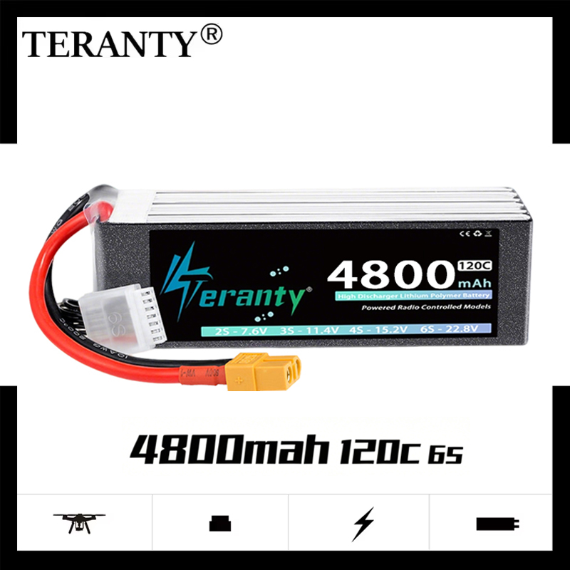 Drone Battery 6S - TERANTY 6S 4800MAh Baterai Lipo 22.8V
