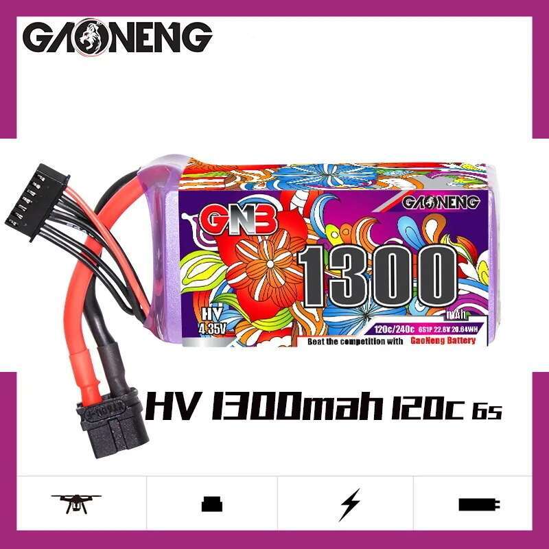 2 Buah Baterai Lipo GNB 6S 22. - Drone Battery Lipo ulasan dan harga