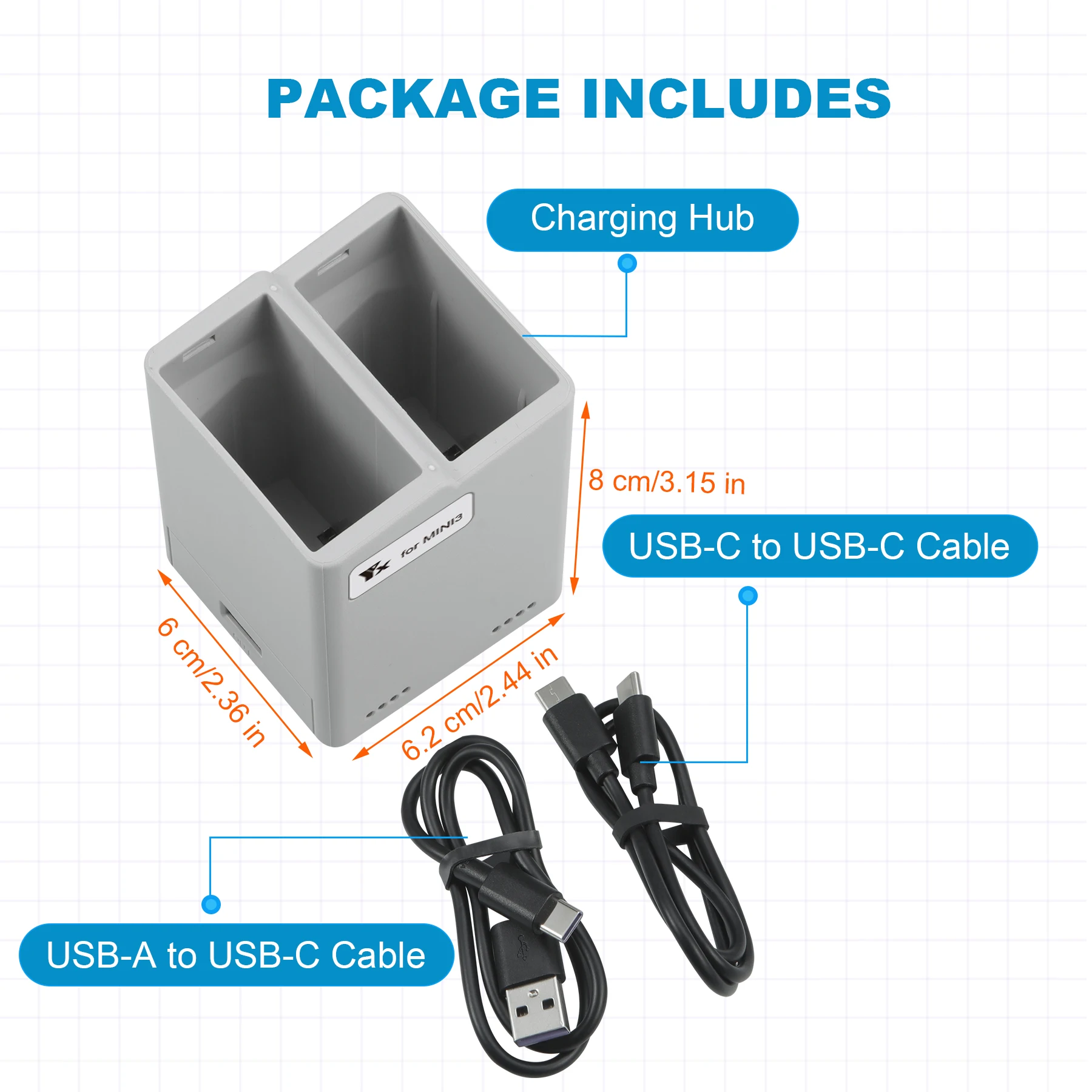 Hub pengisi daya untuk DJI Min - Drone Battery Balance Charger ulasan dan harga