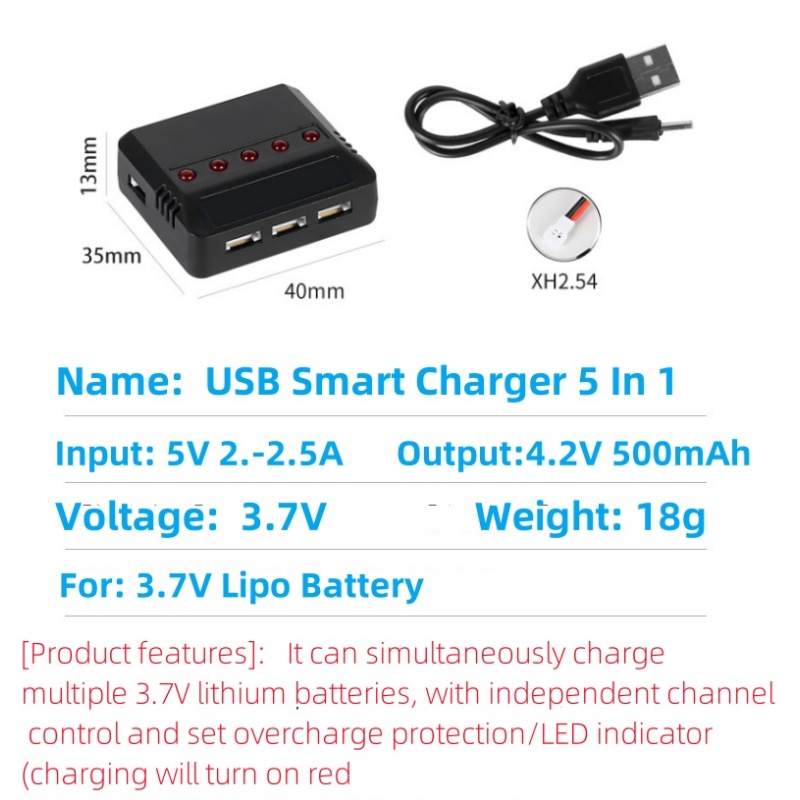Syma X5HW X5HC X5C X5SW 3.7V 5 - Drone Battery Balance Charger ulasan dan harga