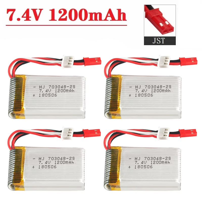 Baterai Lipo 2S 7.4 V 1200MAh  - Drone Battery Li-Ion ulasan dan harga