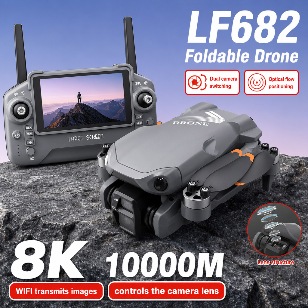 Foto Udara Drone LF682 8K HD K - Drone Battery Balance Charger ulasan dan harga