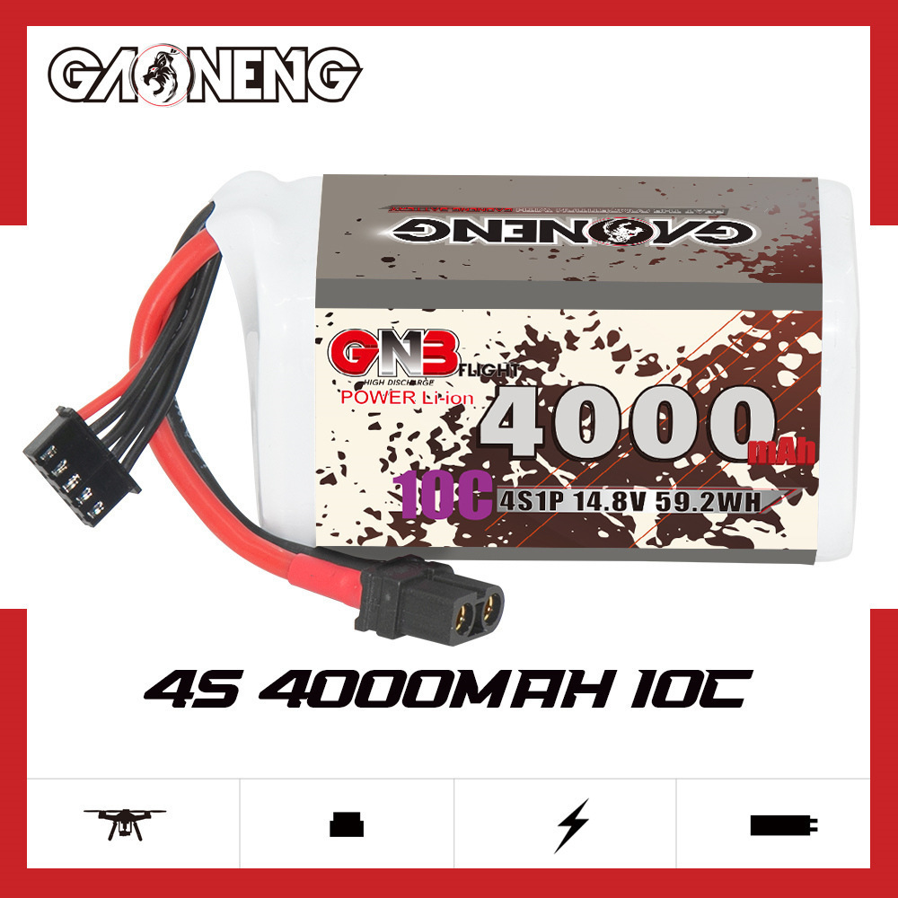 GNB 4000mAh 4S 14.8V 10C 20C d - Drone Battery Li-Ion ulasan dan harga