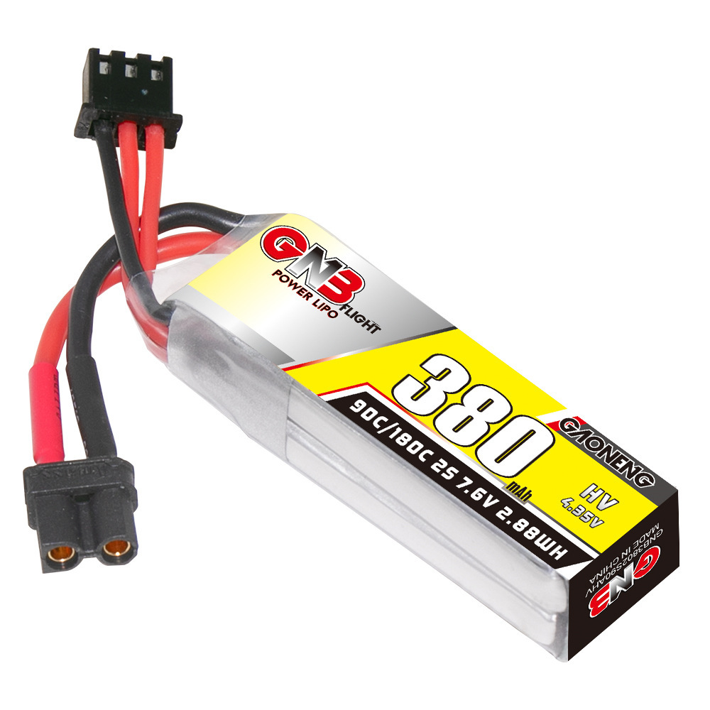Baterai Lipo GNB 2S 7.6V 380mA - Drone Battery Lipo ulasan dan harga