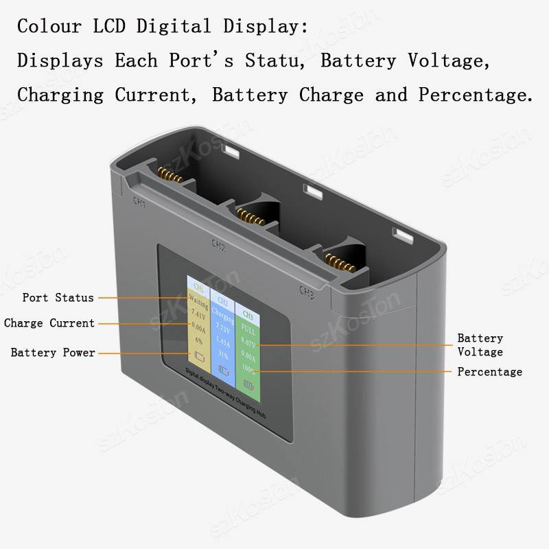 Untuk DJI Mavic Mini 2/SE Mini - Drone Battery Balance Charger ulasan dan harga