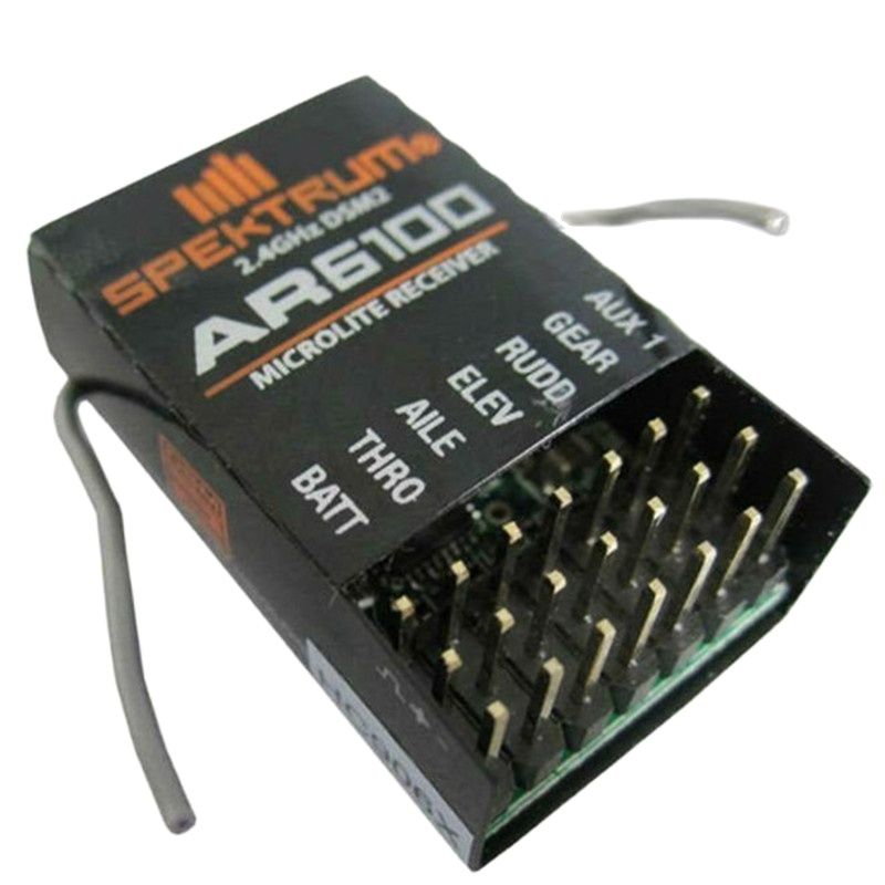 AR6100 DSM2 6CH 2.4GHz Penerim - Drone Battery Connector ulasan dan harga