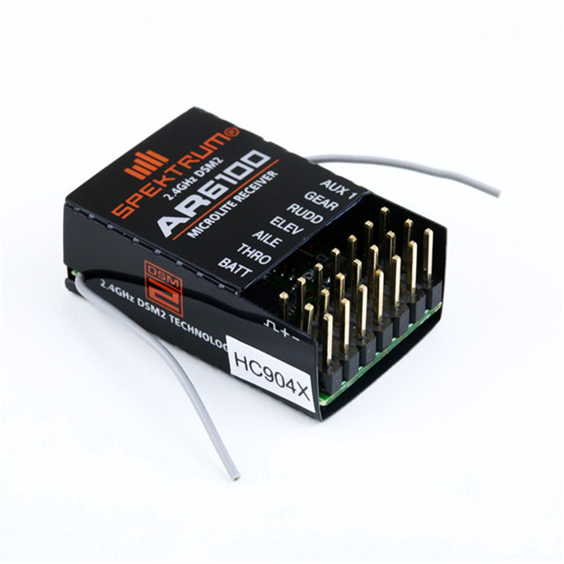 AR6100 DSM2 6CH 2.4GHz Penerim - Drone Battery Connector ulasan dan harga