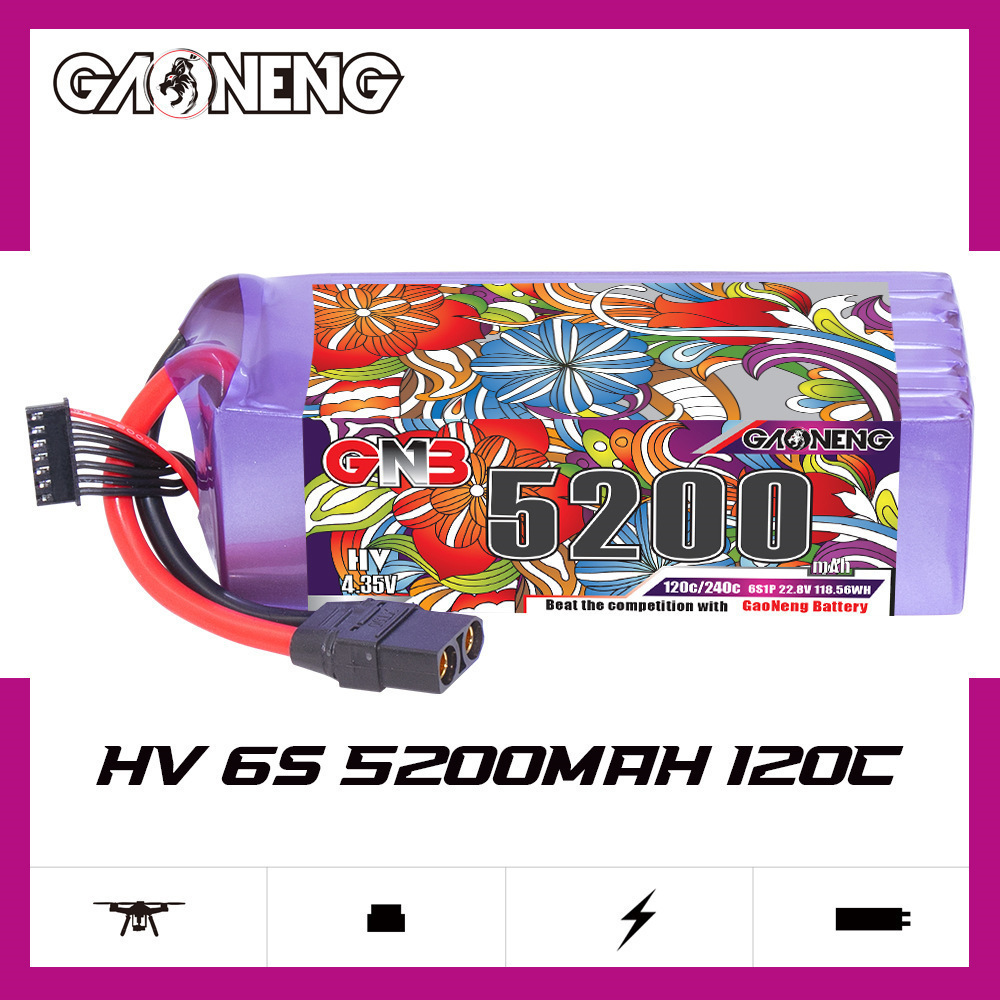 Baterai Lipo GNB 6S 22.8V 3000 - Drone Battery 6S ulasan dan harga