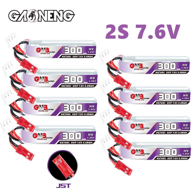 GAONENG GNB 2S 7.6V 300mAh 60C - Drone Battery Lipo ulasan dan harga